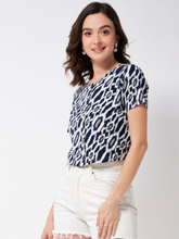 Calvin Klein Women's Printed Side Ruched