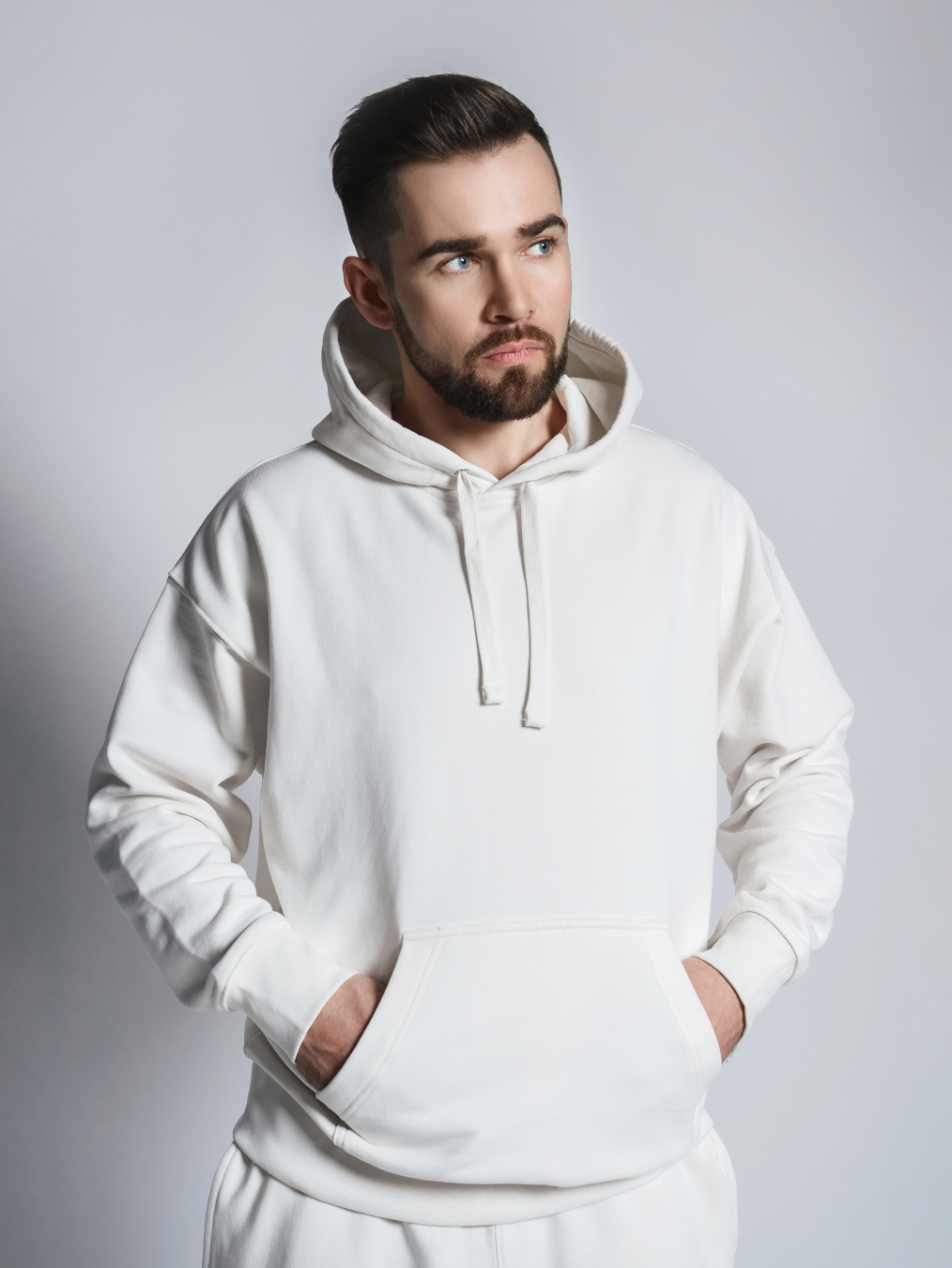 Defacto Full Sleeve Solid Men Sweatshirt