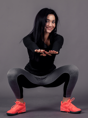Reebok Women's Regular fit T-Shirt And Hosiery Grey Track Pant