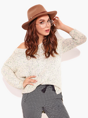Vim Tree Unisex Wide Brim Felt Fedora Hats